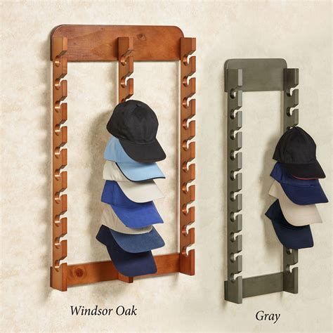 wall mounted hat racks for baseball caps|wall mount baseball hat holders.